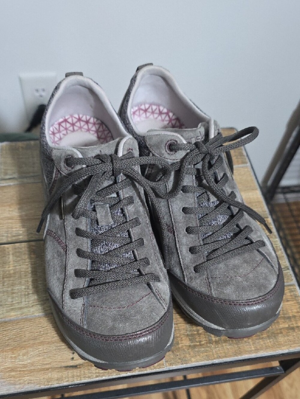 Dansko Paisley Gray Women's Casual Gray Lace-Up Walking Shoes Sz 38 - Picture 8 of 8